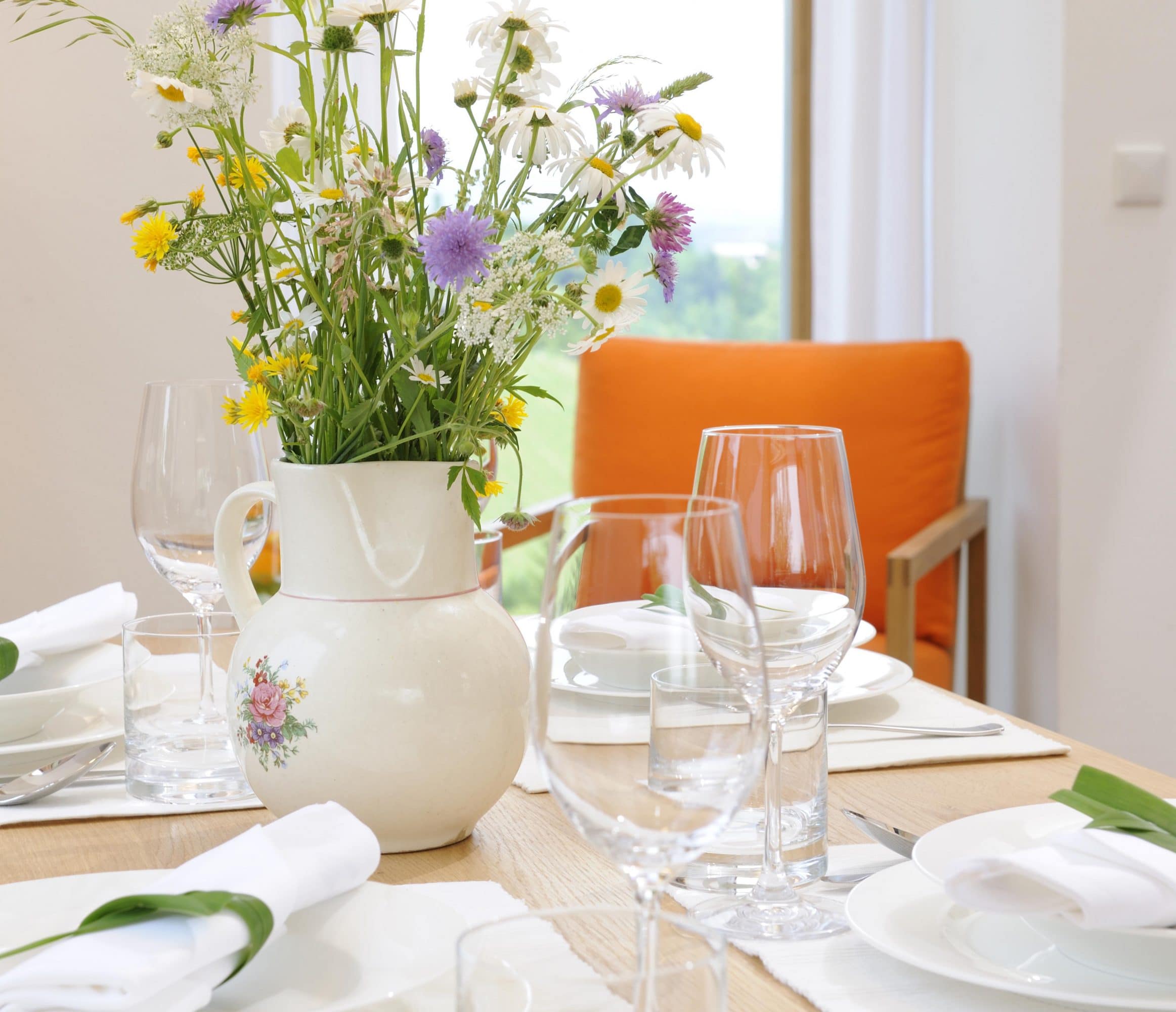 Luxus Ferienhaus Österreich Tisch